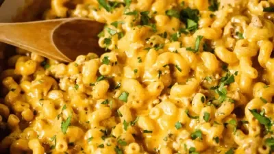 Veal Cheeseburger Macaroni
