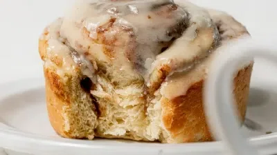 Single Serve Cinnamon Roll