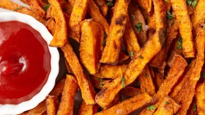 Crispy Baked Sweet Potato Fries
