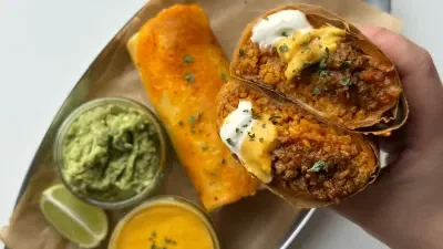 Taco Bell Grilled Cheese Burrito
