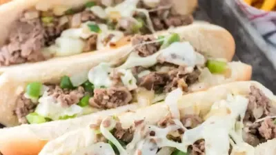 Easy Philly Cheesesteak