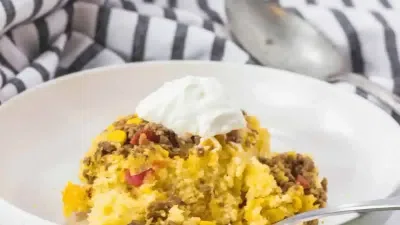Cowboy Cornbread Casserole
