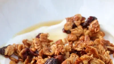 Homemade Cranberry Orange Almond Granola