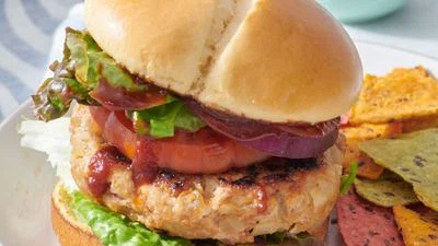 BBQ Chicken Burgers