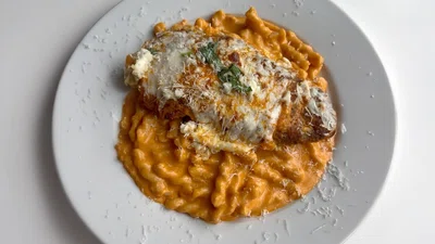 Buffalo Chicken Parm Pasta