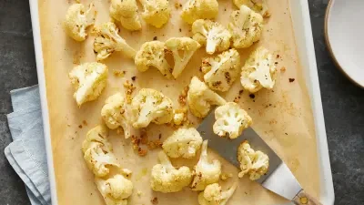 Garlic Roasted Cauliflower