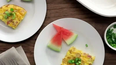 Awesome Bacon and Potato Egg Casserole