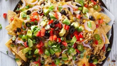 Restaurant-Style Loaded Chicken Nachos