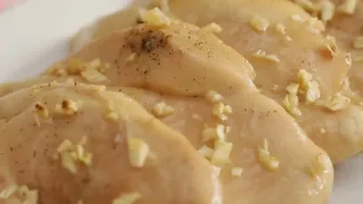 Brown Sugar and Garlic Baked Chicken Breasts