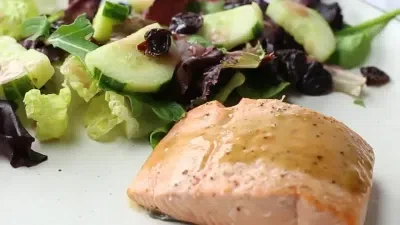 Quick Maple-Glazed Baked Salmon