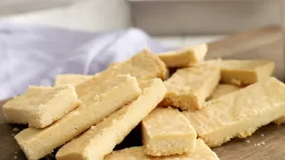 Best Ever 4-Ingredient Shortbread