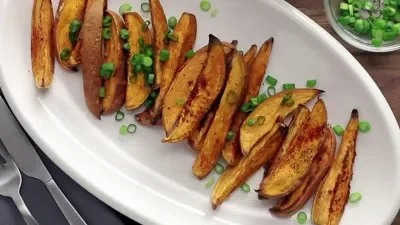 Fat-Free Seasoned Sweet Potato Fries