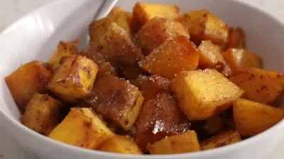 Brown Sugar And Spice Roasted Butternut Squash