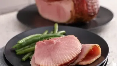 Bourbon-Honey Glazed Ham