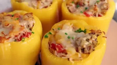 Turkey Stuffed Peppers