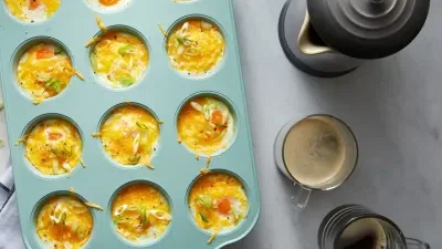 Oven-Baked Eggs with Cheese