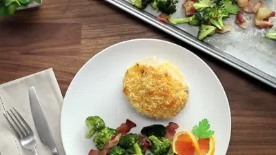 Crispy Bacon Pork Chops