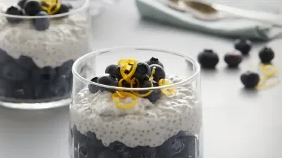 Blueberry-Lemon Chia Pudding