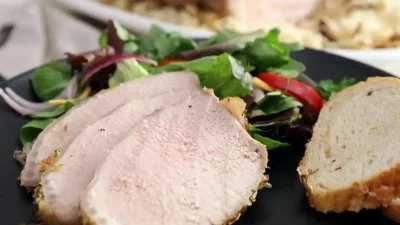 Roasted Pork Loin with Sauerkraut