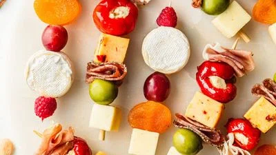 Simple Charcuterie Skewers
