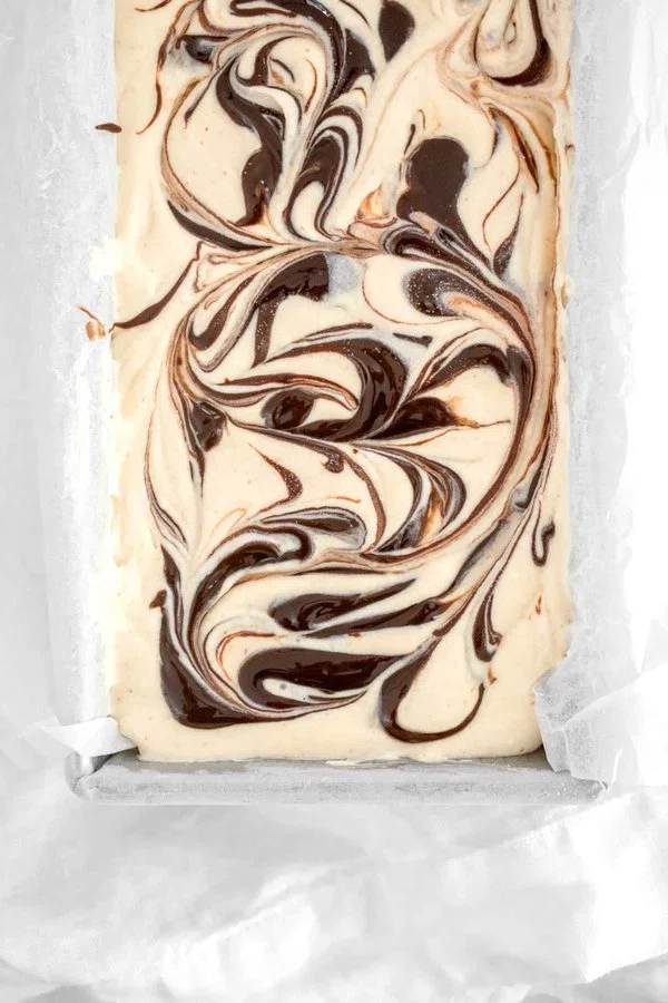 No Churn Graham Ice Cream With Brownie Fudge Swirl cover
