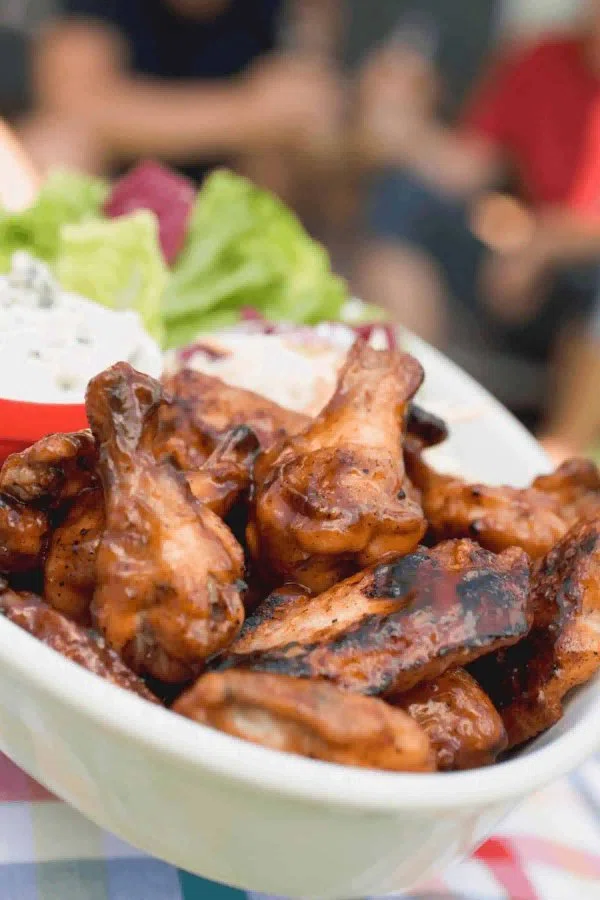 Grilled Crispy Chicken Wings cover
