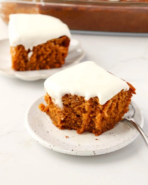 Pumpkin Cake with Cream Cheese Icing cover
