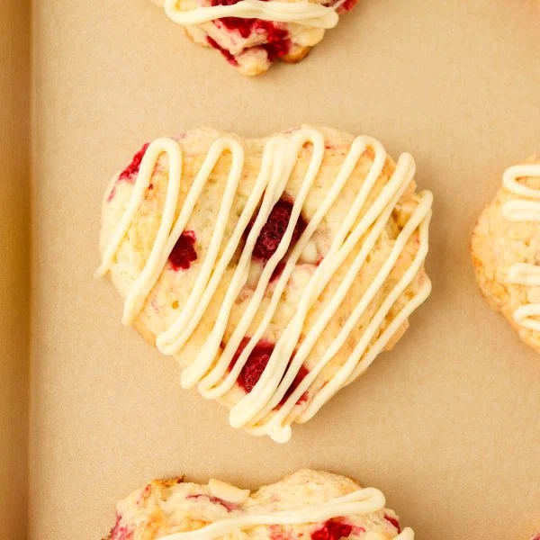 Raspberry White Chocolate Scones cover