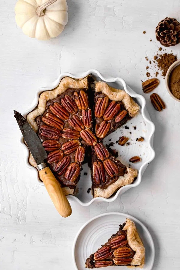 Pecan Brownie Pie cover