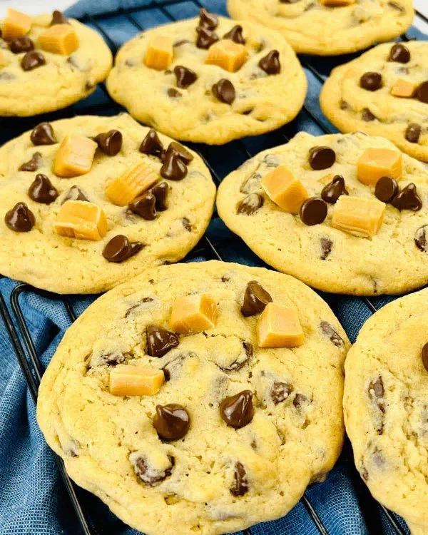 Caramel Chocolate Chip Cookies cover