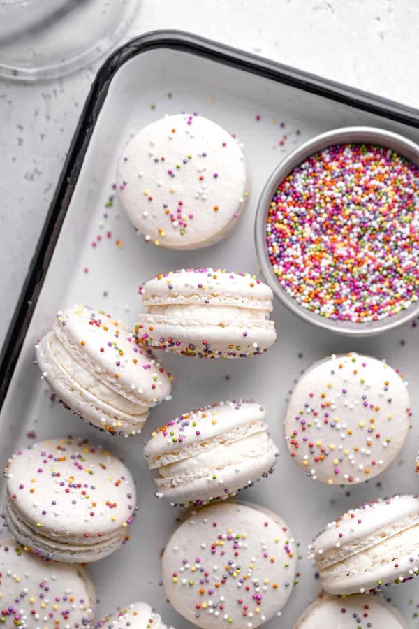 Birthday Cake Macarons cover