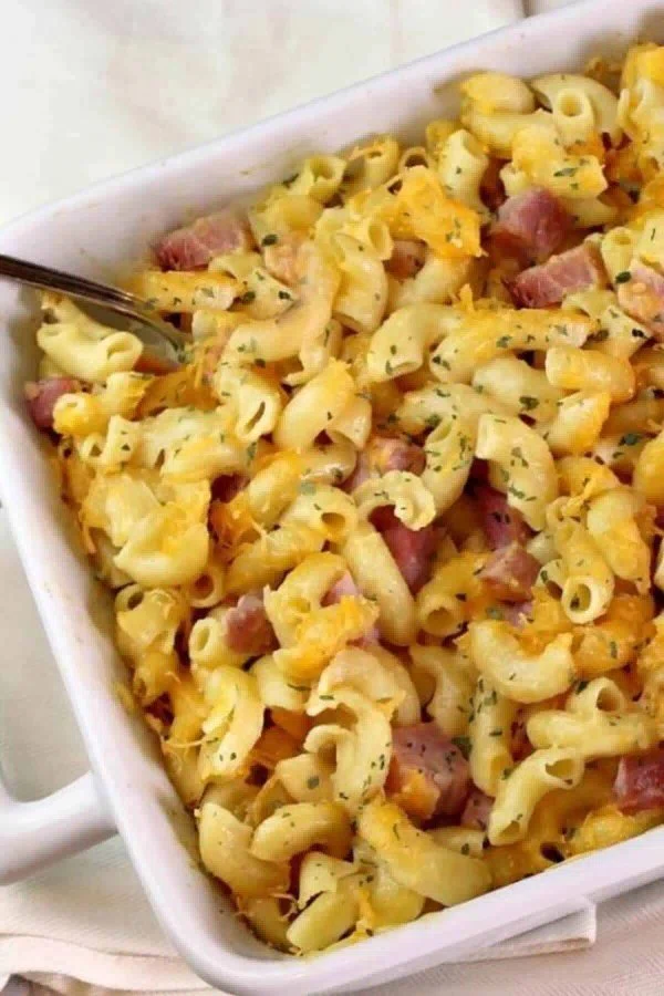Mac and Cheese with Ham cover