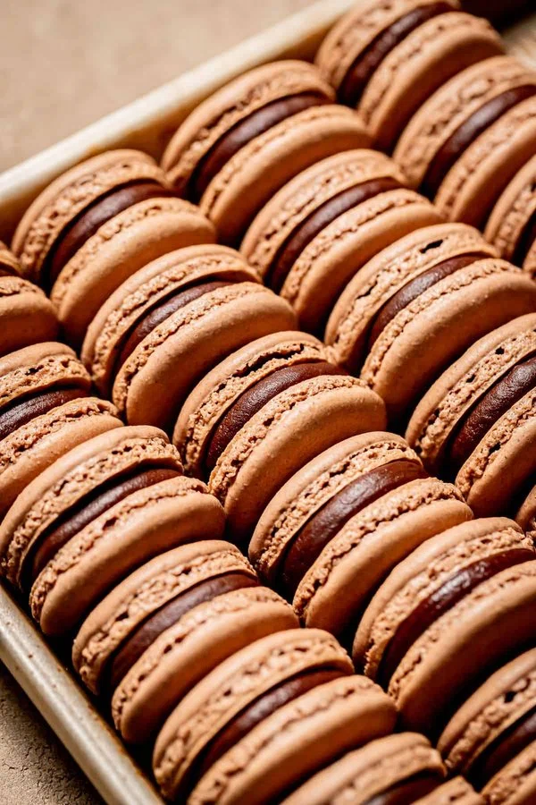 Double Chocolate Macarons cover