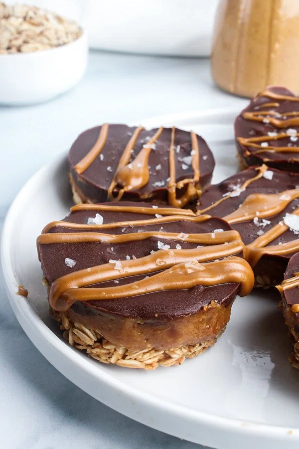 Chocolate Peanut Butter Oat Cups cover