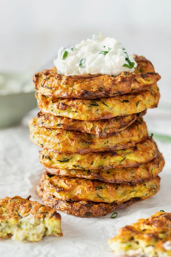 Baked Zucchini Fritters cover