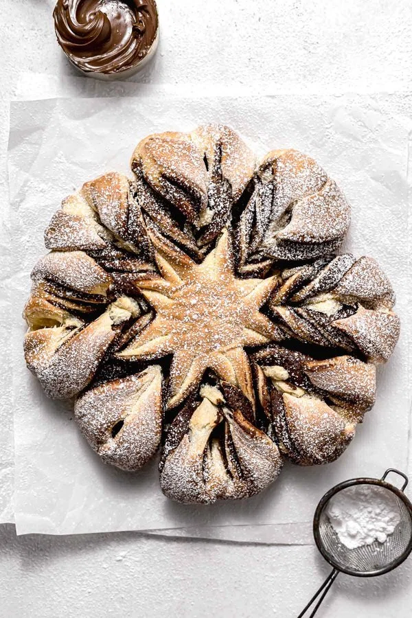 Nutella Star Bread cover