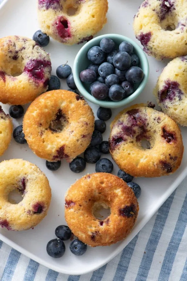 Baked Blueberry Doughnuts cover