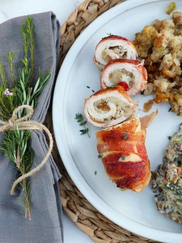 Bacon Wrapped Stuffed Turkey cover