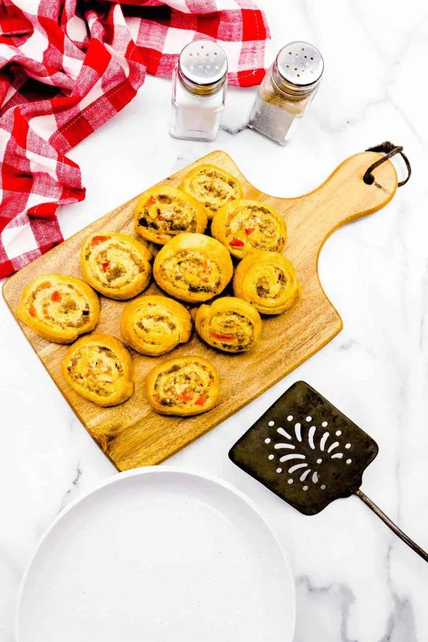 Sausage and Cream Cheese Crescent Rolls cover