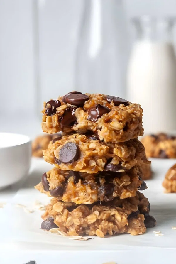 Banana Oatmeal Peanut Butter Cookies cover