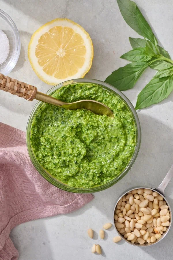 Basil Pesto cover