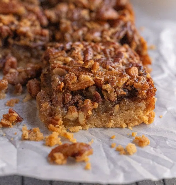 Brown Butter Maple Pecan Pie Bars cover