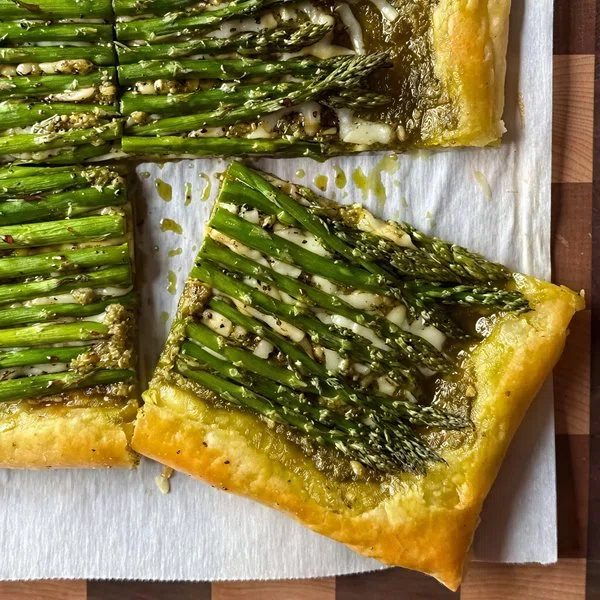 Asparagus Pesto Tart cover