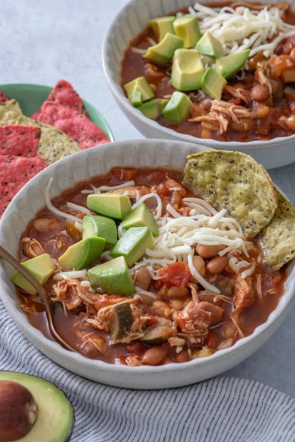 Slow Cooker Chicken Chili cover