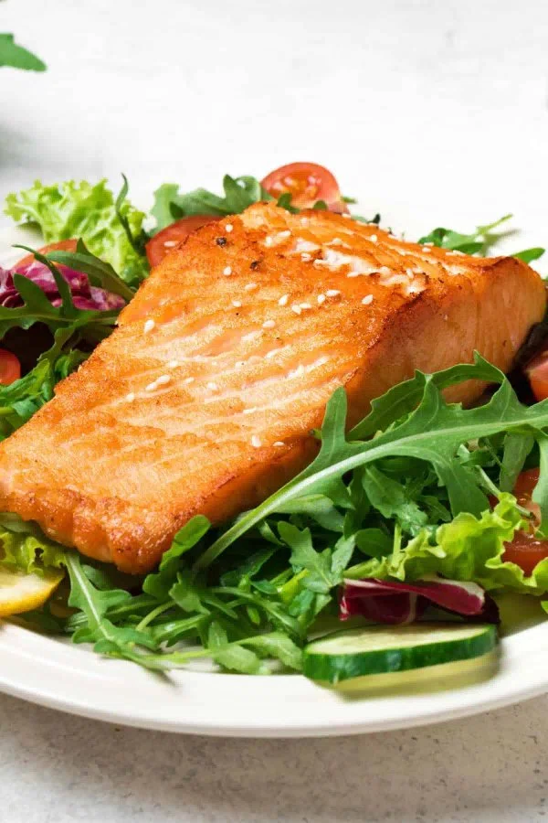 Grilled Salmon Salad cover