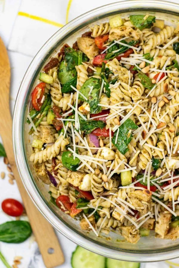 Chicken and Pesto Pasta Salad cover