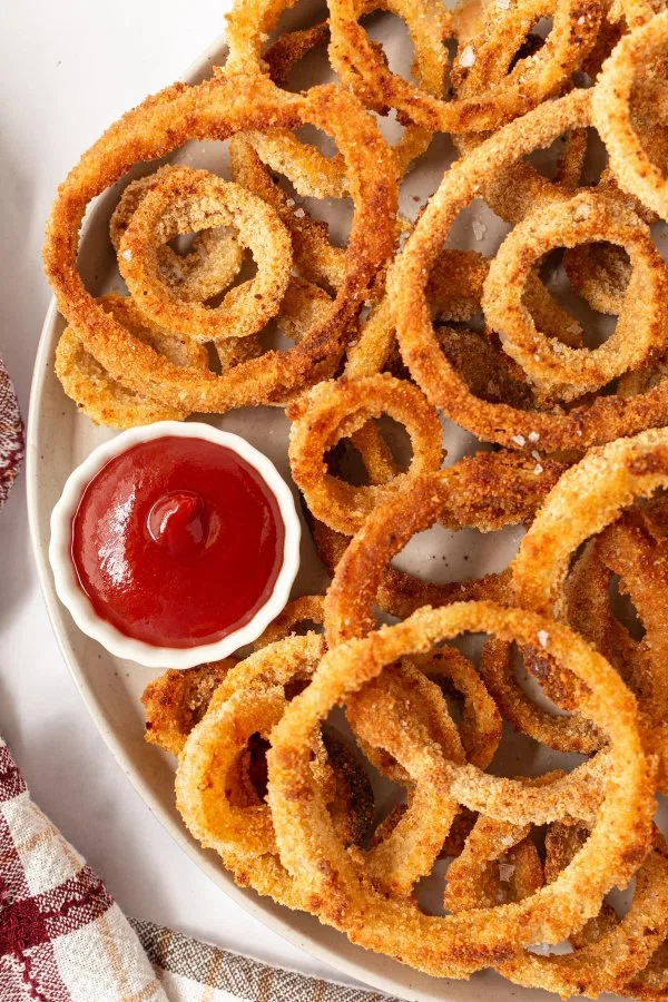 Crispy Baked Onion Rings cover