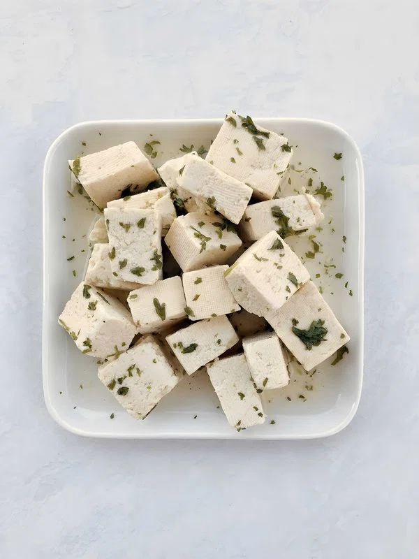 Vegan Tofu Feta Cheese cover