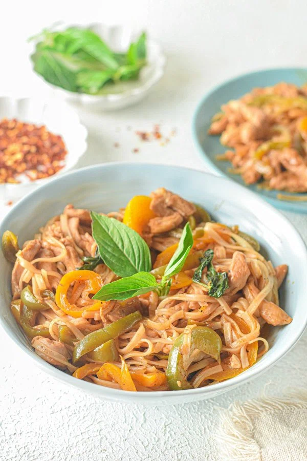 Chicken Drunken Noodles cover