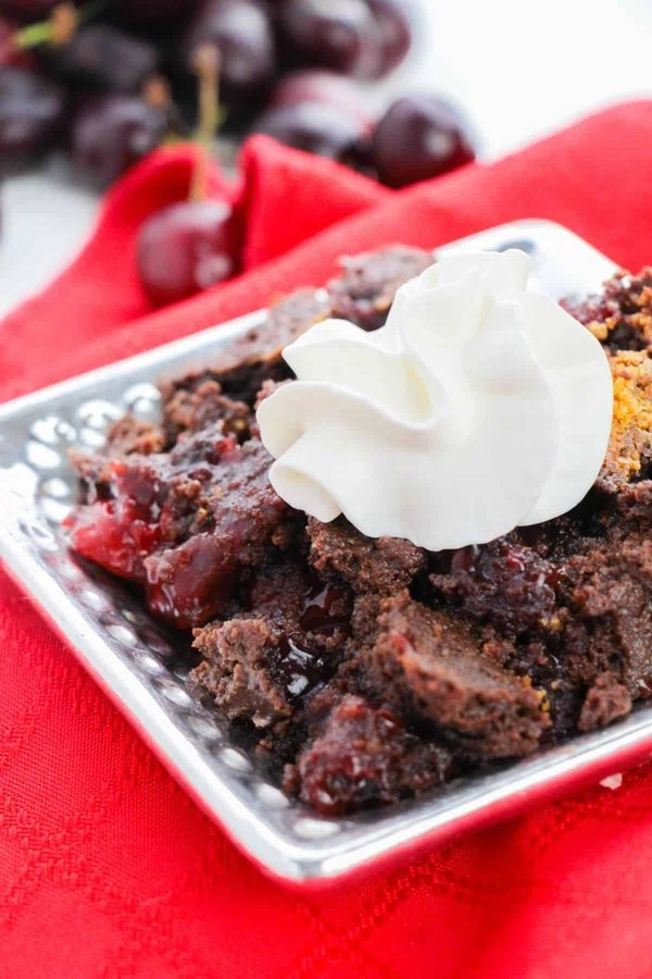 Cake Mix Chocolate Cherry Cake cover